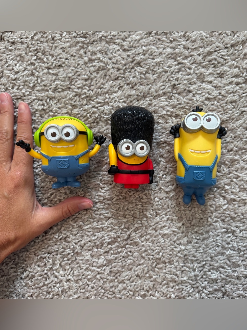 McDonald’s Despicable Me figurines